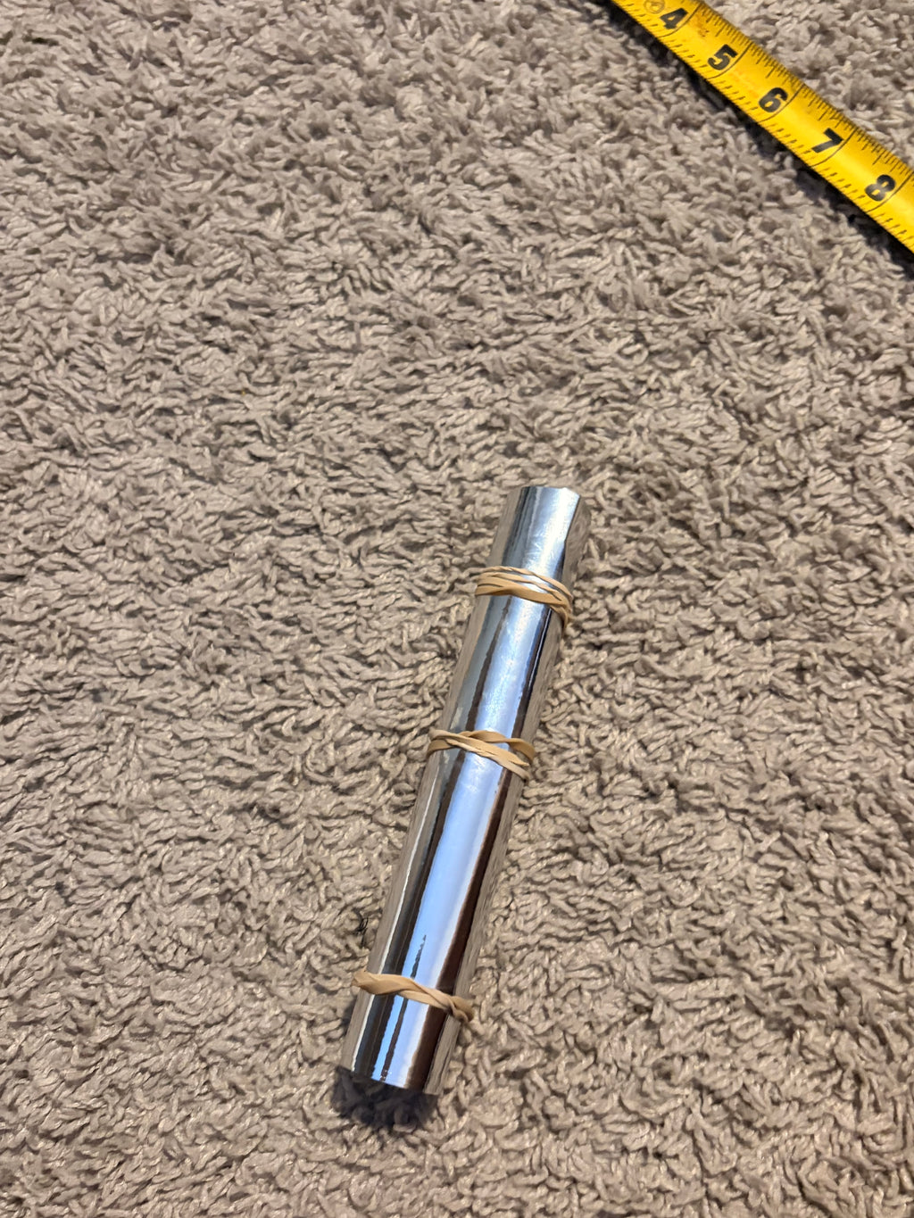 silver wrap