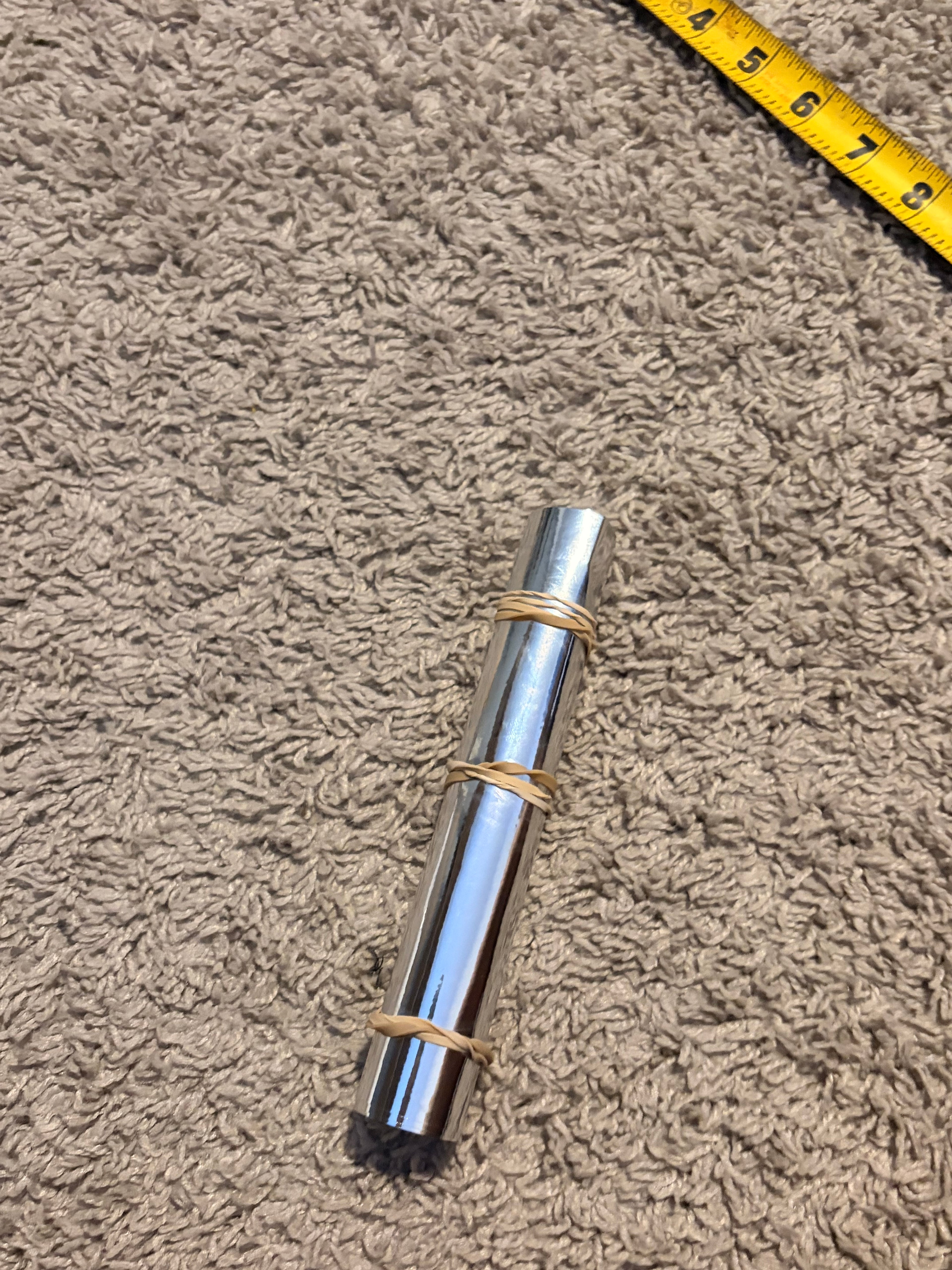 silver wrap
